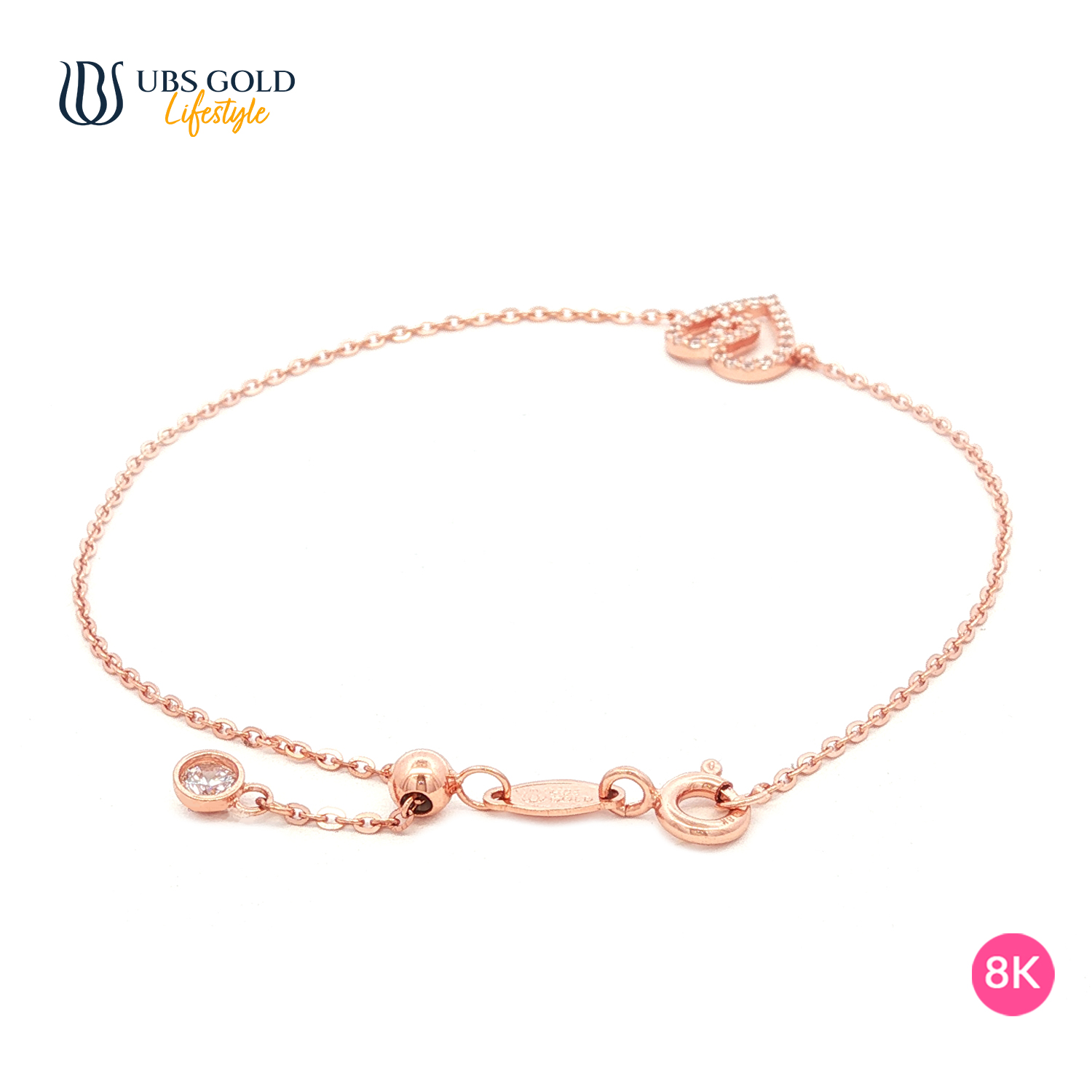 UBS Gold Gelang Emas Millie Molly - Ksg1271K - 8K