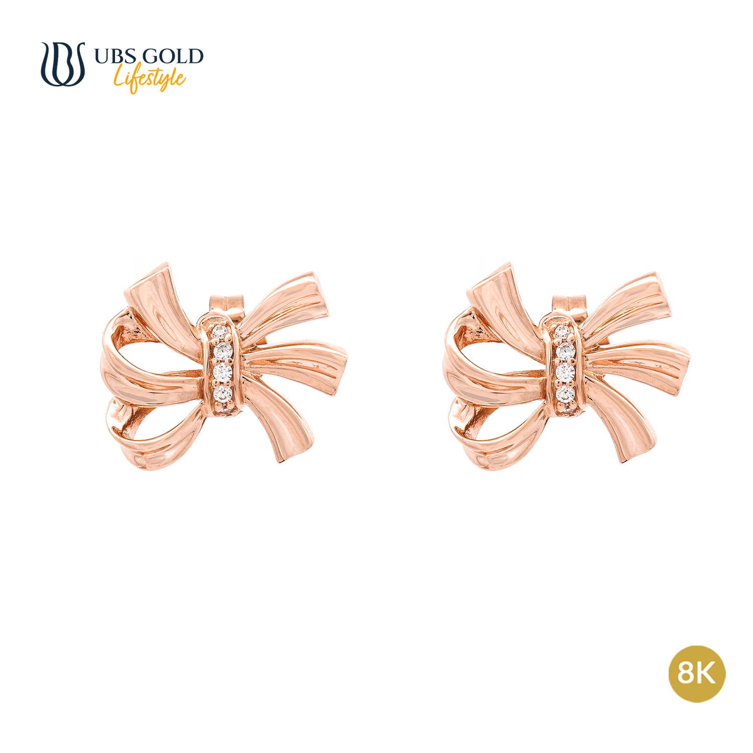 UBS Gold Anting Emas Brigita - Ksw1234K - 8K