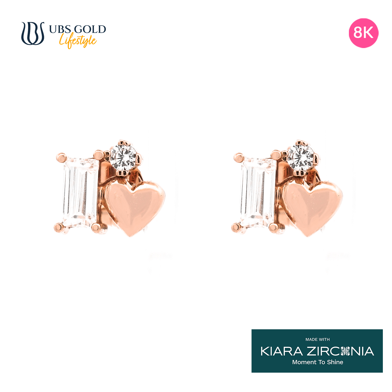 UBS Gold Anting Emas - Ksw1245K - 8K