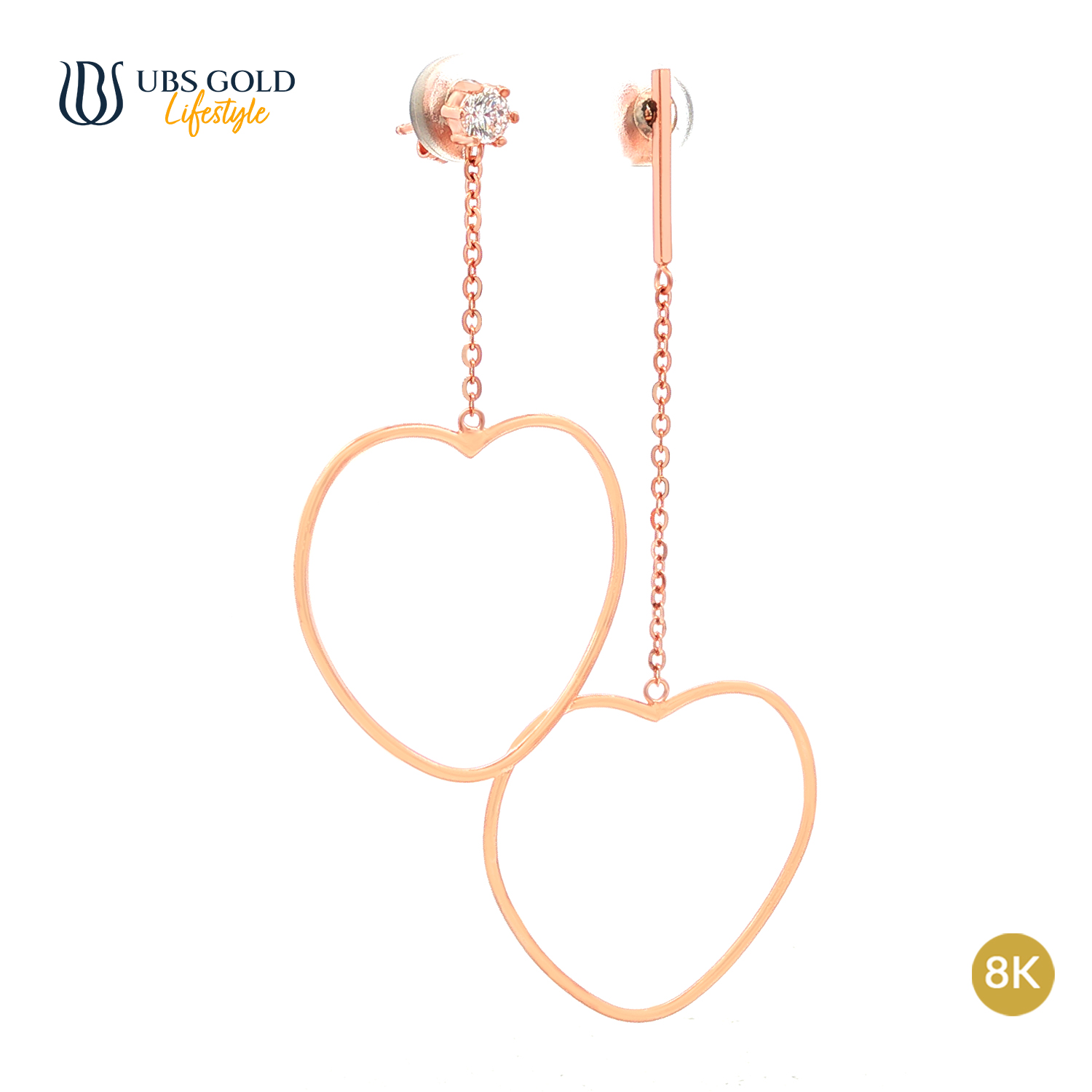 UBS Gold Anting Emas - Kwr1671K - 8K