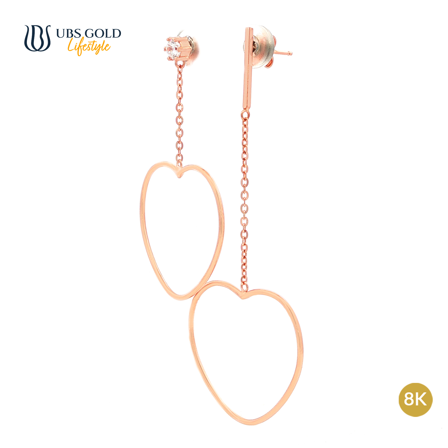 UBS Gold Anting Emas - Kwr1671K - 8K