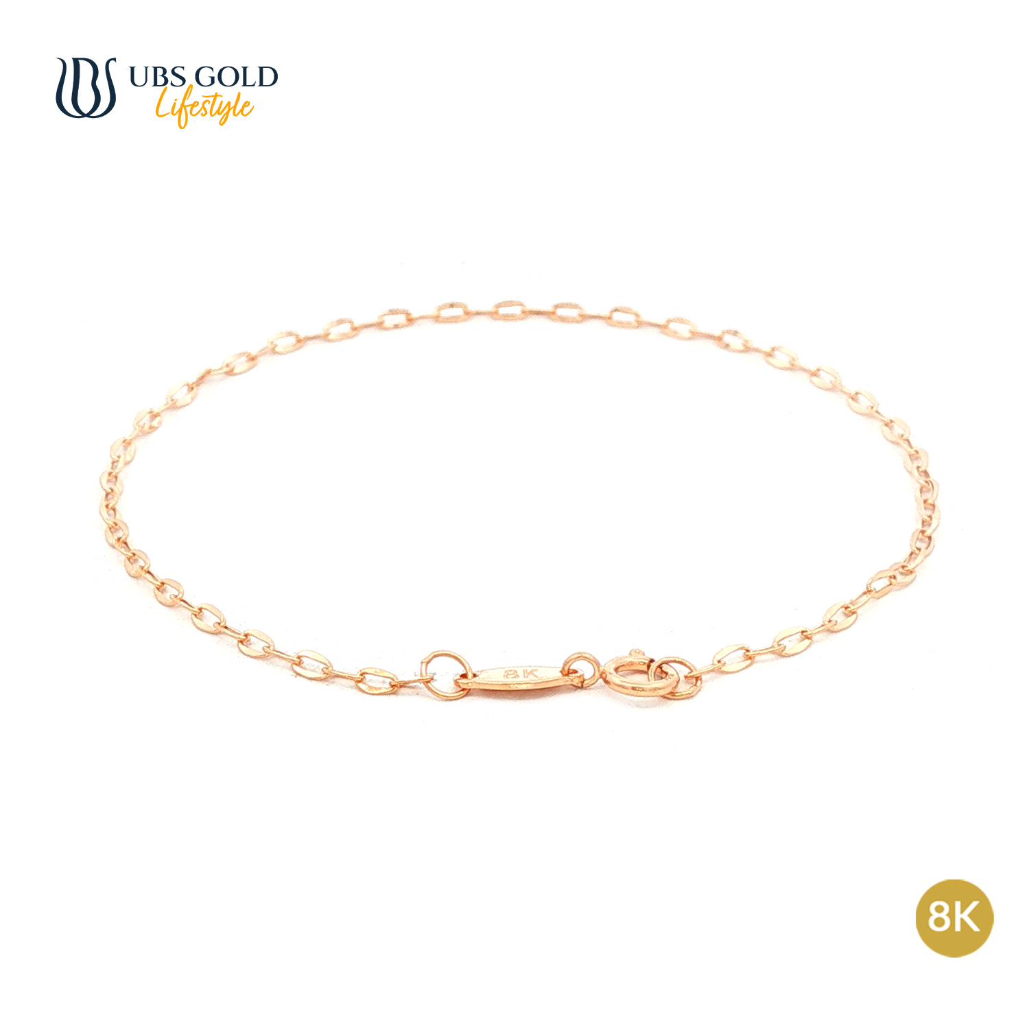 UBS Gold Gelang Emas Polos - Ughp000040K - 8K