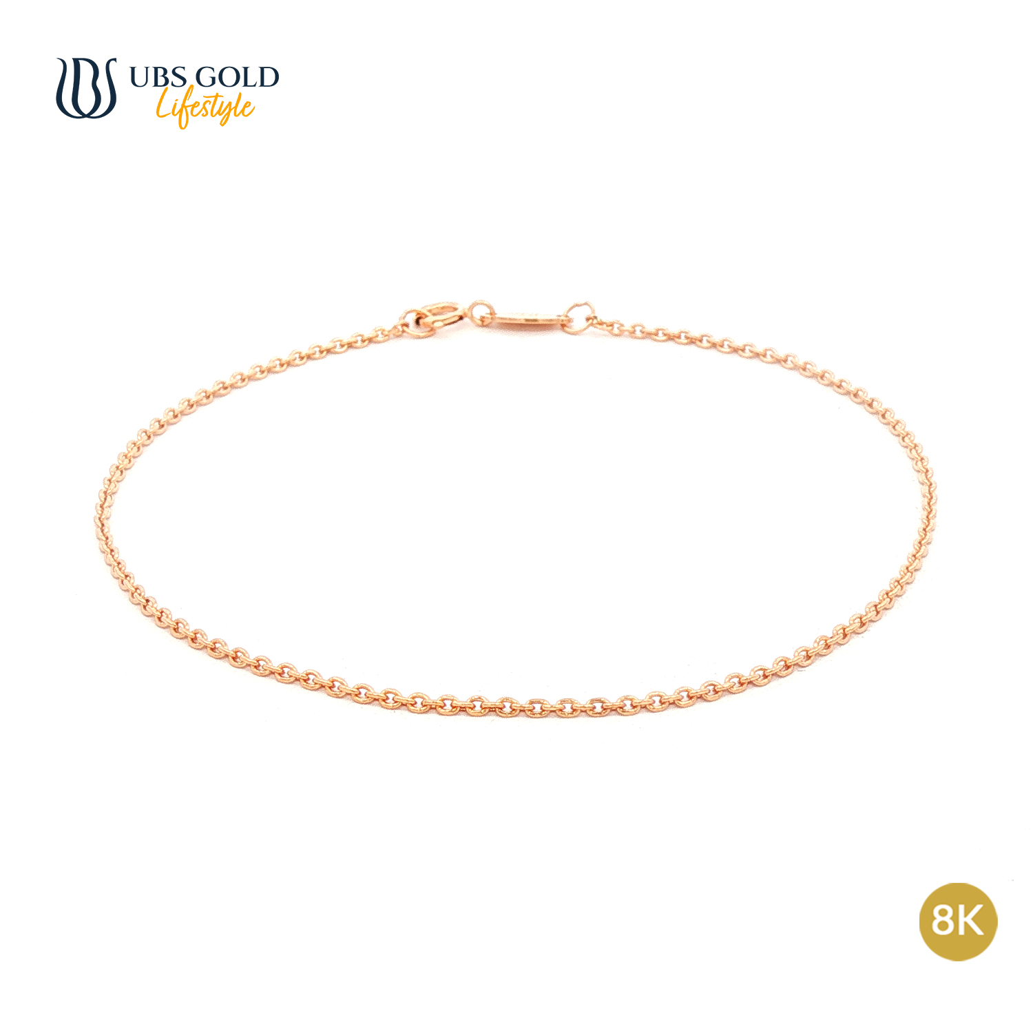 UBS Gold Gelang Emas Polos - Ughp000045K - 8K