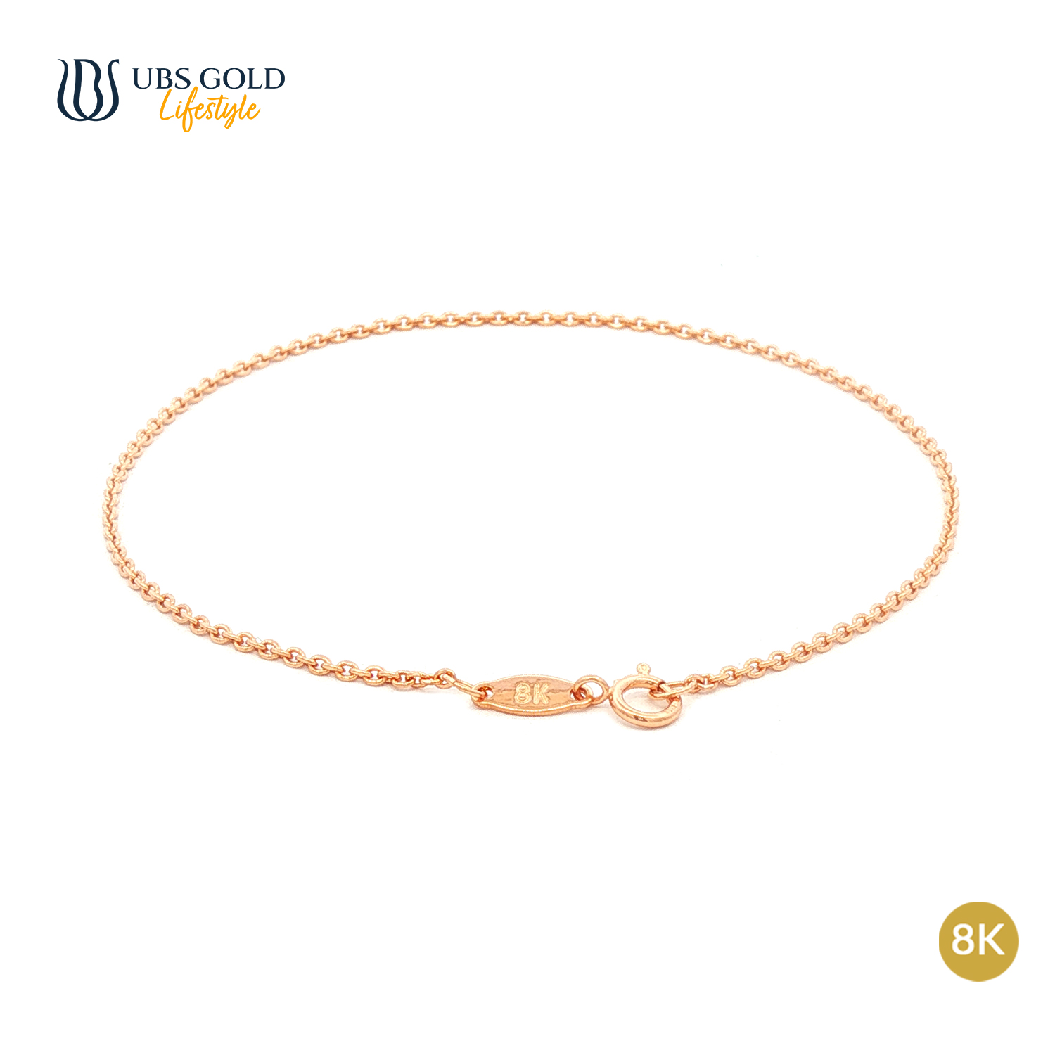 UBS Gold Gelang Emas Polos - Ughp000045K - 8K