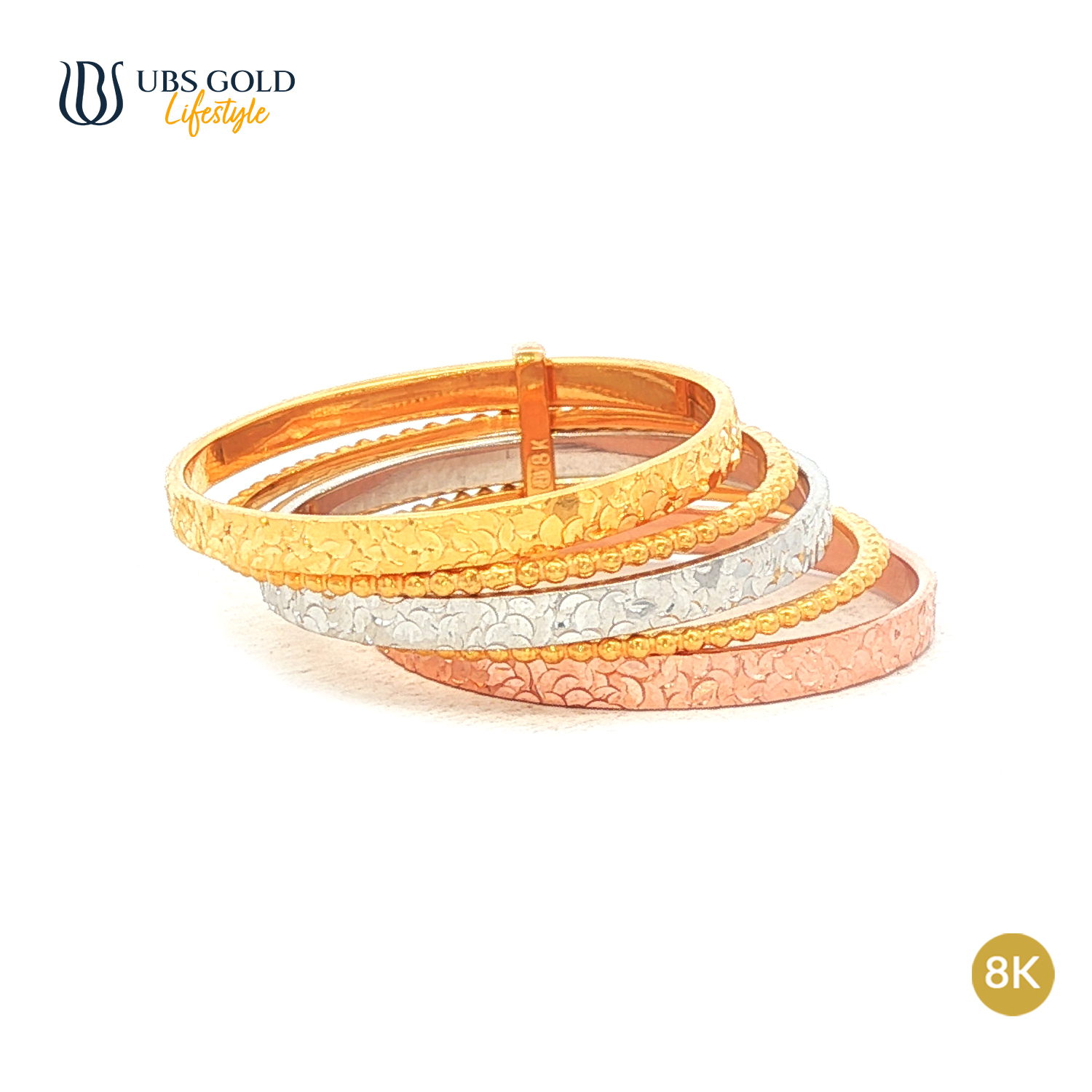 UBS Gold Cincin Emas - V7c0165K - 8K