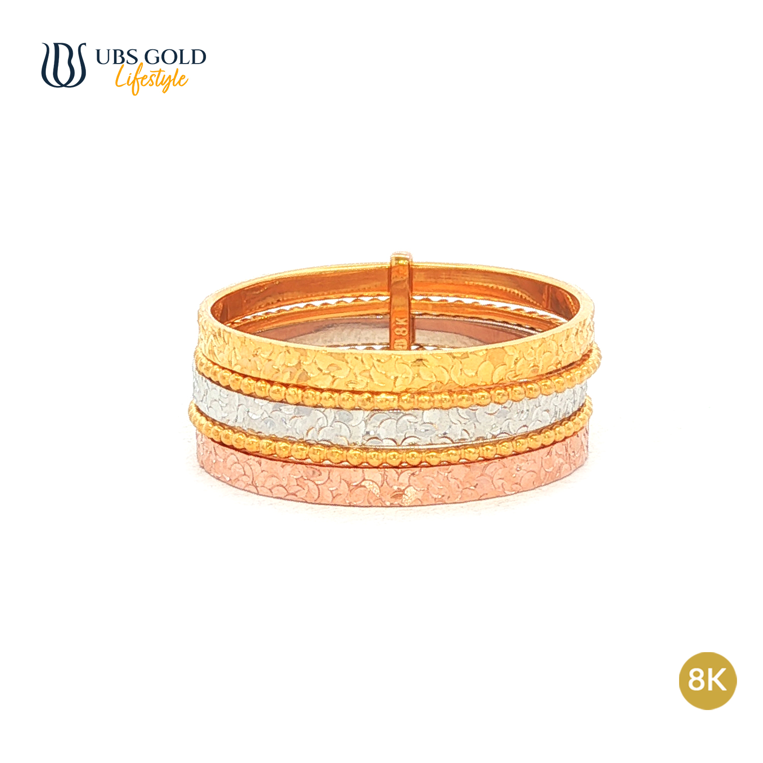 UBS Gold Cincin Emas - V7c0165K - 8K