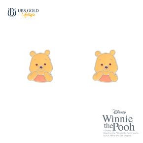 UBS Gold Anting Emas Anak Disney Winnie The Pooh - Awy0032 - 17K