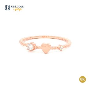 UBS Gold Cincin Emas Millie Molly - Cc17645K - 8K