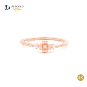 UBS Gold Cincin Emas Millie Molly - Cc17647K - 8K
