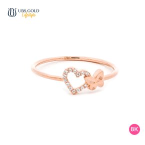 UBS Gold Cincin Emas Millie Molly - Ccs3837K - 8K