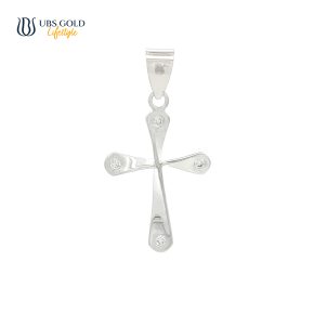 UBS Gold Liontin Emas Salib - Clb2175 - 17K