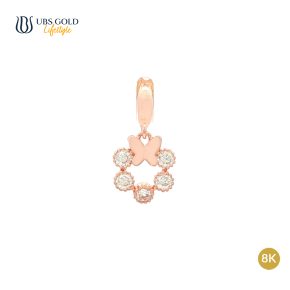UBS Gold Liontin Emas Luna Charmee - Clb3775K - 8K