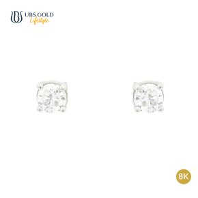 UBS Gold Anting Emas Solitaire - Cwb0751K - 8K