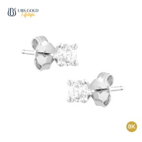 UBS Gold Anting Emas Solitaire - Ewd0081K - 8K