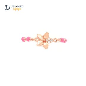 UBS Gold Cincin Emas Serut Bubbly - Kcv0185 - 17K