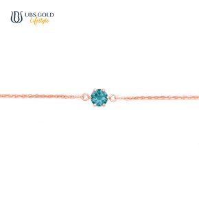 UBS Gold Gelang Emas Birthstone - Kgv6912-10 - 17K - Mar