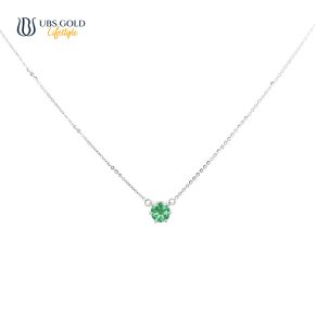 UBS Gold Kalung Emas Birthstone - Kkv15026-7 - 17K - May