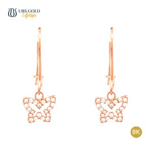 UBS Gold Anting Emas Luna - Cab0538K - 8K