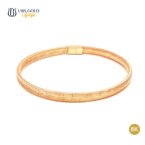 UBS Gold Gelang Emas Polos Megumi - Ggvp000379K - 8K