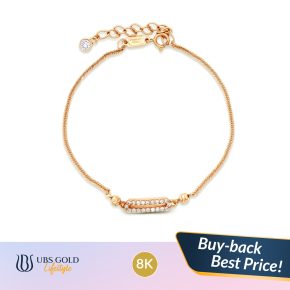 UBS Gold Gelang Emas Millie Molly - Hgv7010K - 8K