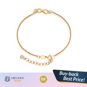 UBS Gold Gelang Emas Millie Molly - Hgv7013K - 8K