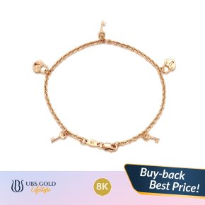 UBS Gold Gelang Emas Millie Molly - Hgv7052K - 8K