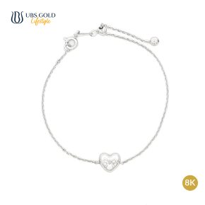 UBS Gold - Gelang Emas - 8K - Model Hati - KSW1321K