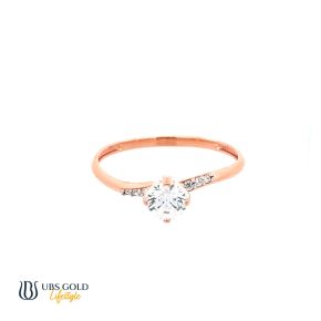 UBS Cincin Emas Solitaire - Cc16626 - 17K