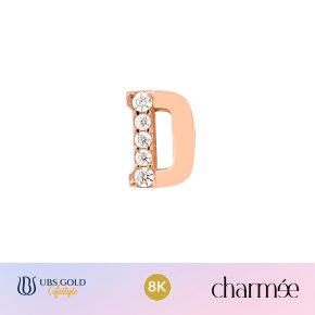 UBS Gold Liontin Emas Charmee D - Cdm0252K - 8K