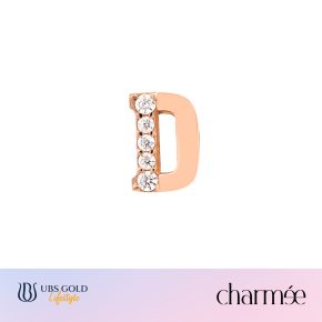 UBS Gold Liontin Emas Charmee D - Cdm0252 - 17K