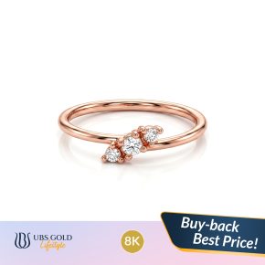 UBS Gold - Cincin Emas Sparkling - 8K - Cc15497K