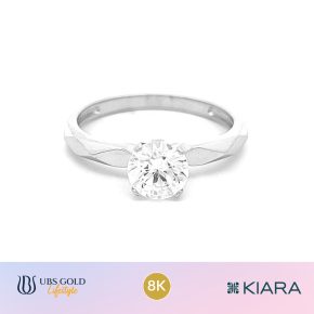 UBS Gold - Cincin Emas Solitaire - 8K - Cc16320K