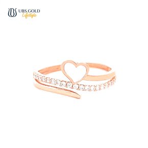 UBS Gold Cincin Emas Millie Molly - Cc17048 - 17K