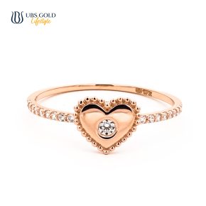 UBS Gold Cincin Emas Millie Molly - Cc17275 - 17K