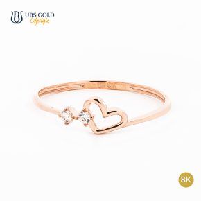 UBS Gold Cincin Emas Millie Molly - Cc17316K - 8K