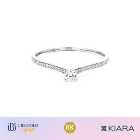 UBS Gold - Cincin Emas Solitaire - 8K - Cc17485K