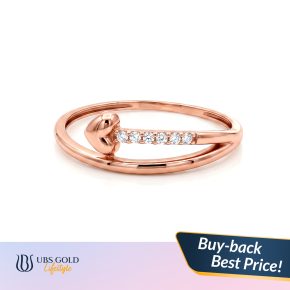 UBS Gold - Cincin Emas - 17K - Cc17757