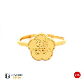 UBS Cincin Emas Shuang Xi - Cdc0390B - 24K