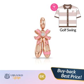 UBS Gold - Liontin Emas Athlezza Charmee Meet Bianca - 8K - Cdl0307KB