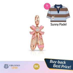 UBS Gold - Liontin Emas Athlezza Charmee Meet Bianca - 8K - Cdl0307KB