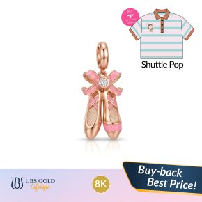 UBS Gold - Liontin Emas Athlezza Charmee Meet Bianca - 8K - Cdl0307KB