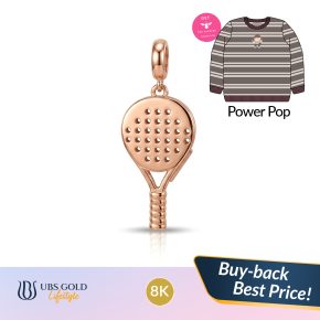 UBS Gold - Liontin Emas Athlezza Charmee Meet Bianca - 8K - Cdl0308KB