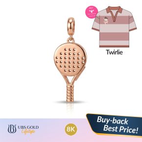 UBS Gold - Liontin Emas Athlezza Charmee Meet Bianca - 8K - Cdl0308KB