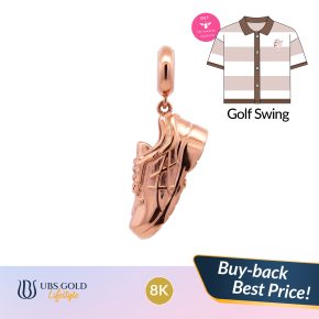 UBS Gold - Liontin Emas Athlezza Charmee Meet Bianca - 8K - Cdl0310KB