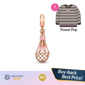 UBS Gold - Liontin Emas Athlezza Charmee Meet Bianca - 8K - Cdl0312KB