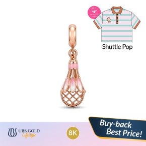 UBS Gold - Liontin Emas Athlezza Charmee Meet Bianca - 8K - Cdl0312KB