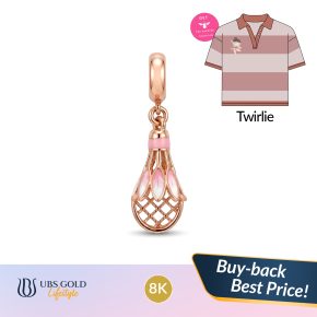 UBS Gold - Liontin Emas Athlezza Charmee Meet Bianca - 8K - Cdl0312KB