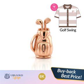 UBS Gold - Liontin Emas Athlezza Charmee Meet Bianca - 8K - Cdm0501KB