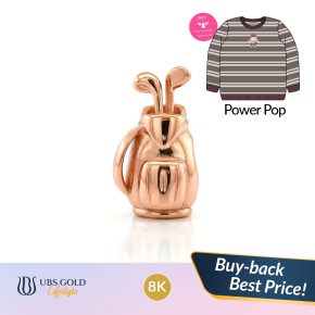 UBS Gold - Liontin Emas Athlezza Charmee Meet Bianca - 8K - Cdm0501KB