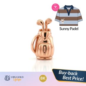 UBS Gold - Liontin Emas Athlezza Charmee Meet Bianca - 8K - Cdm0501KB